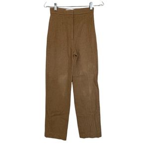 MaxMara Pescia Camel hair straight leg pants size: 2